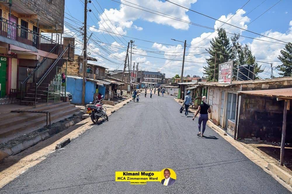 Road base under construction