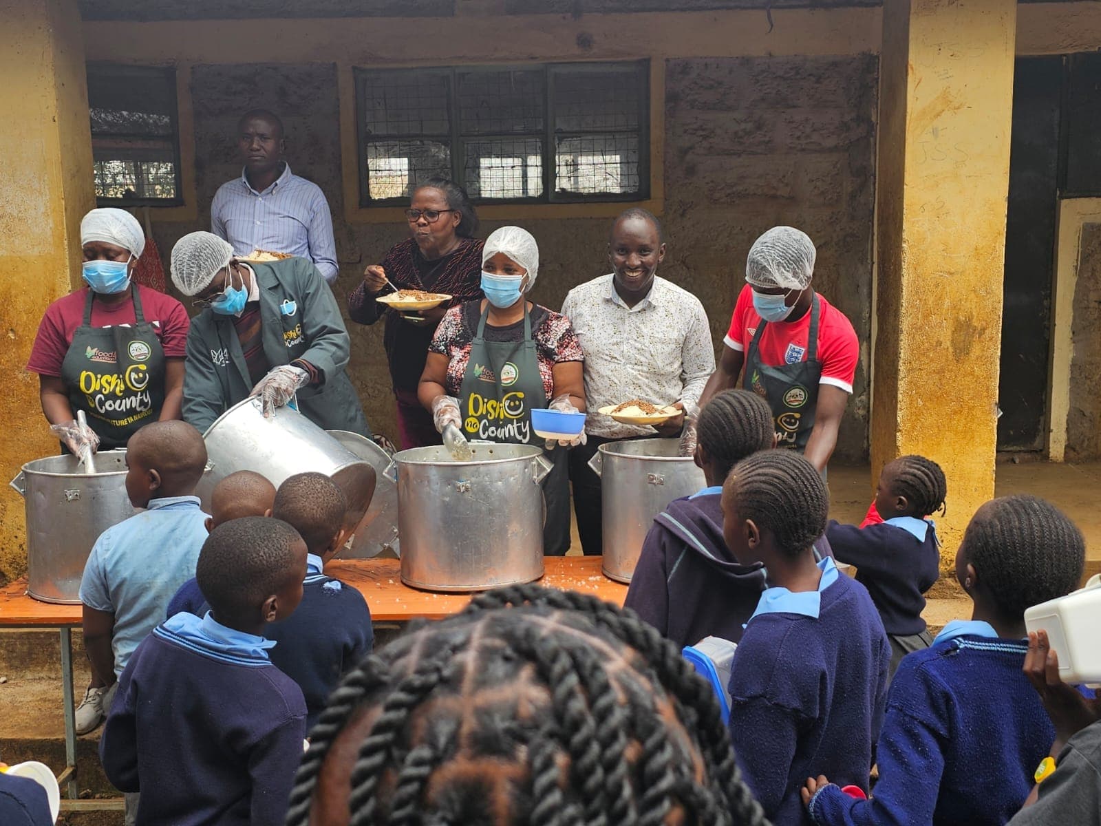 Oishi County school feeding programme