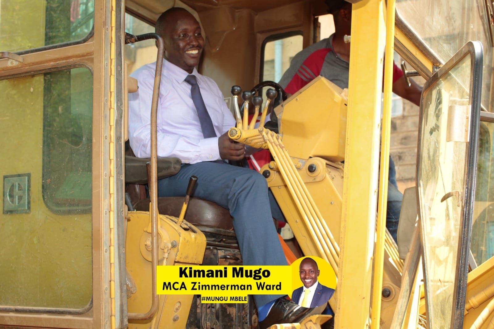Hon. Kimani Mugo, MCA Zimmerman Ward